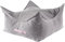 MEOWBABY Sitzsack Kinder – Bequemer und gemütlicher Kinder-Sitzsack mit Füllung, ideal für das Kinderzimmer | Sitzsäcke fürs Kinderzimmer, Slimcord, Grau