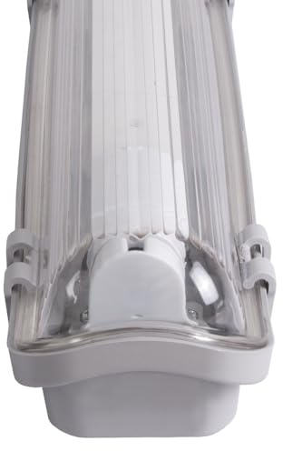 LHW-Licht LED Feuchtraumleuchte Eco 60cm IP65 9W Röhre | 900 Lumen | 4000K Neutralweiß für Keller und Garage
