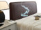 ZRCYXDW PU Leder Bettkopfteil Hussen, Wasserdicht Bett Kopfteil Bezug Elastischem Kopfteilbezug Weicher Kratzfest Kopfteil Schonbezug Protektor-dunkelbraun-180-200cm