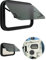Wohnwagen Fenster 500x350 mm Wohnmobilfenster 85° Ausstellfenster Camper E4 Wohnmobil Fenster mit fliegengitter und integriertem Rollo, Wohnmobil Seitenfenster RV Externes Push Fenster