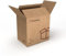 RaKuPack Versandkarton 50 Stück Faltkarton 150x100x150mm Innenmaß (15x10x15cm) Verpackungskarton bedruckt Warensendung Karton braun Faltschachtel Paket Versandschachtel Kartonage verschiedene Größen