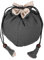 OFFSCH Tea Set Storage Pouch Cotton Linen Tea Bag Tea Holder Teaware Travel Bag Portable Teapot Holder for Outdoor Grey