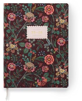 RIFLE PAPER CO. 2026 Gracie 12-Monats-akademischer Buchgebundener Planer, mühelose und schöne Planung, Akademie bereit für das neue Jahr für Lehrer und mehr