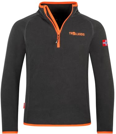 Trollkids Kids Nordland Half Zip | Extrem leicht, Gute Wärmeleistung, Schnelltrocknend