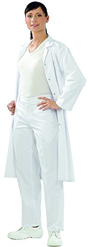 Planam 5331040 Food Damen Bundhose, Reinweiß, Größe 40
