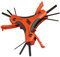 BLACK+DECKER BDHT0-71628 Juego de 9 llaves hexagonales con mango triangular