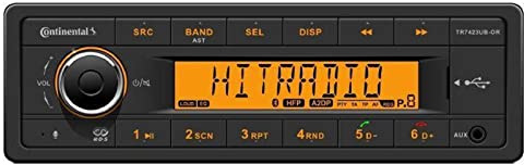 Continental TR7423UB-OR 24 Volt - MP3-Autoradio mit Bluetooth/USB/AUX-IN