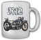 R12 Motorrad Gespann Maschine Kradmelder Oldtimer - Tasse Kaffee #13373