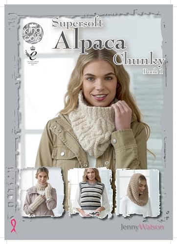 King Cole 4240 Knitting Pattern Mans Jacket and Sweater to Knit in Fashion Aran