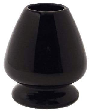 Quertee Matcha Besen Halter Chasen in schwarz - Damit der Matchabesen in Form bleibt