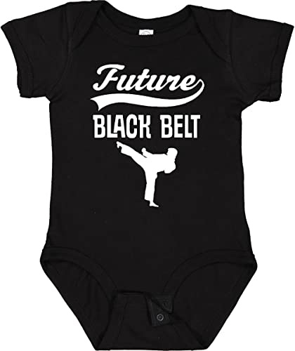 inktastic Martial Arts Future Black Belt Karate Baby Bodysuit Newborn 0040 Black 2ed97