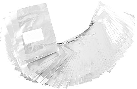 500pcs Foil Nail Wraps Remover with Pre-attached Lint-Free Cotton Pads for Manicure Nail Art Cleaner, Nail Foils for Gel Nails, Nail Soak Off Foils for Fast & Gentle Gel Polish Removal