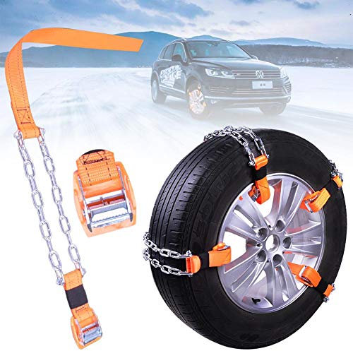 Jatour Schneeketten Auto Schneereifenketten Anti-Rutsch-Kette Für Autos SUV LKW PKW