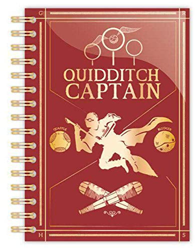 Blue Sky Designs Ltd Harry Potter Quidditch Captain A5 Wiro Notebook