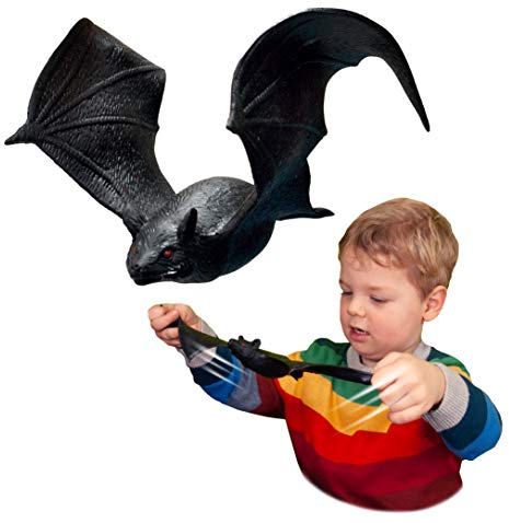 Rep Pals - Pipistrello, Giocattolo Elastico di Deluxebase. Animaletti di Gomma Super Elastici Che sembrano Veri, Perfetti per i Bambini