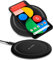 QI Wireless Ladegerät 15W kompatibel mit Google Pixel 9/9 Pro / 9 Pro XL Ladestation Kabellos Charger Induktives Universal Schnellladegerät, Farben:Schwarz
