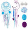 INFUNLY Dream Catcher Makramee Kit Machen Sie Ihren Eigenen Traumfänger DIY Handgemachte Traumfänger Mondkreis Sternband Für Schlafzimmer Wandbehang Dekor Hochzeit Party