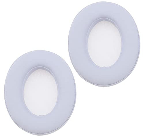 The Lord of the Tools 1 Pair of Ear Pads Compatible with Beat Studio 2.0 Studio 3.0 Wired/Wireless B0500 B0501 Headphone Ear Cushion Replacement for Headset Protein Leather White