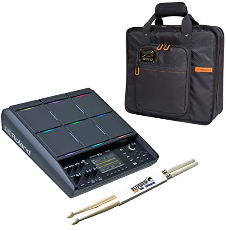 Roland SPD-SX PRO Sampling Pad + CB-BSPDSX Tasche + keepdrum Drumsticks