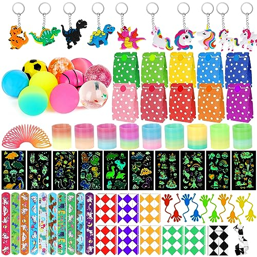 aquota Cadeau Anniversaire Enfants Invites 80PCS - Assortiment Accessoire Gadgets Set Party Favors Garçon Fille Prix du CarnavalNoël School Award Petits Jouets Fillers Cadeau de Classe