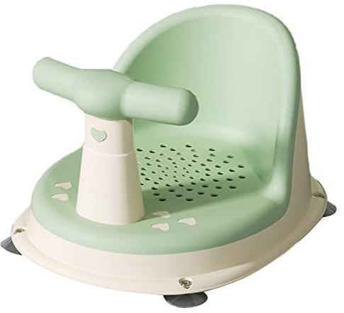 Asiento De Baño para Bebé - Silla De Baño para Bebé con Ventosas Respaldo Antideslizante | Asiento De Bañera para Bebé | Asiento De Baño Bebe para Bañera | Silla para Baby Shower 6-18 Meses