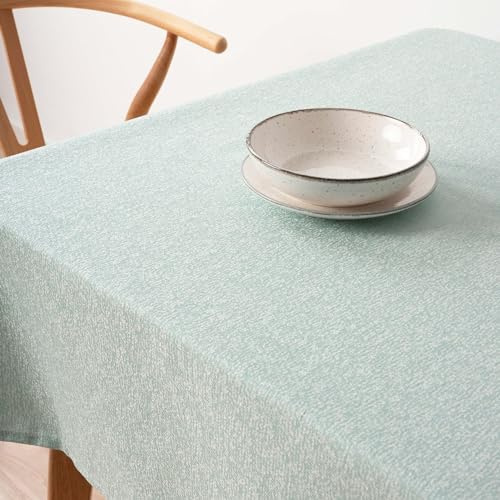 Belum Tischdecke, schmutzabweisend, Jacquard, Größe 240 x 155 cm, schmutzabweisend, extra weich, Türkis, Tischdecke aus 70% Baumwolle, 30% Polyester, Modell 000-068