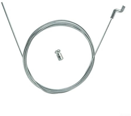 MeevrgR Kit de réparation durable pour câble d'accélérateur de tondeuse à gazon en fil d'acier 1 5 mm de diamètre 200 cm de longueur Vis mamelon connecteur fileté réglable, 1283940007