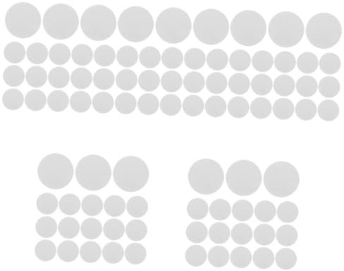 TOPBATHY 500stücke Aromapads Für Auto-Diffuser Ersatzpads Für Aromatherapie-Halskette Weiße Langlebige Baumwollpads Für Ätherische Öle Einfache Anwendung Für Entspannende Düfte