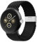 Elastisches Geflochtenes Armband - Kompatibel Mit Google Pixel Watch 2/3 41mm, Verstellbares Nylonarmband (Schwarz)