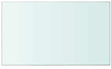 Ailgely Glasboden Glasscheibe Glasplatte, Glasregal Glasablage Wandregal Glas Bad-Regal Glas Badezimmer Regal Badablage Ablageregal für Glasregal Transparent 50 cm x 30 cm