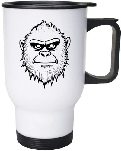 400ml 'Elusive Yeti' Reusable Coffee/Travel Mug (MG00077716)