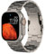 synsing Ultra 2 49mm Titanium Band iWatch Series 10 Metal Strap Compatible with Apple Watch Ultra 2 & Ultra 1 Metal Band (26mm Width)-Titanium Color Matching iWatch Wristband