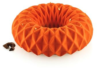 silikomart Silikonbackformen – Kaleido 1100 Durchmesser 190 h 60 mm – professionelles Zubehör für Weihnachten und Konditorei – Backformen für Kuchen