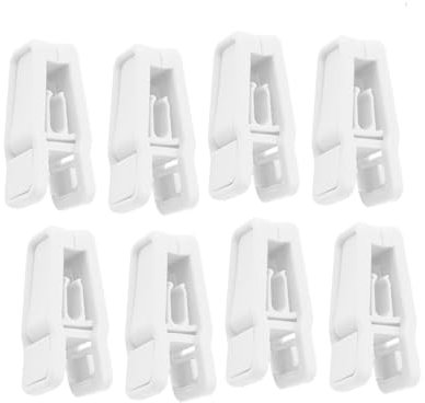 PRETYZOOM 30 Pièces Pinces à Serviettes Mini Verres pour poupées Pinces à sous-vêtements Pince à Pinces à Linge pour Serviettes Pinces à Linge résistantes piquets de Lavage Blanche