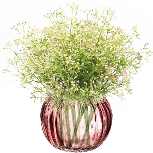 astylishome Künstliche Pflanzen für den Innenbereich, kleiner künstlicher Strauch, künstliche Blätter und Beeren, Blumen, Blätter für Weihnachtsdekoration, Gartenarbeit, Blumenstrauß, Heimdekoration