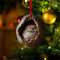 Weihnachten Eule Waschbär Igel Eichhörnchen Anhänger, 2D Acryl Tier Weihnachtsbaum Hängende Dekoration Niedlich Tier-Figur Christbaumanhänger Tiermuster Weihnachtsanhänger Weihnachtsbaumschmuck (C)