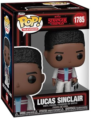 Funko Pop! TV: Stranger Things Season 5 - Lucas Sinclair - Figurine en Vinyle à Collectionner - Idée de Cadeau - Produits Officiels