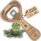 sagl.tirol® Flaschenöffner XXL aus Zirbenholz – mit Gravur „Trink!“ – 30 cm – mit Magnet – handgefertigt in Tirol – originelles Geschenk für Männer, Bierfreunde & Feiern Trink du bist