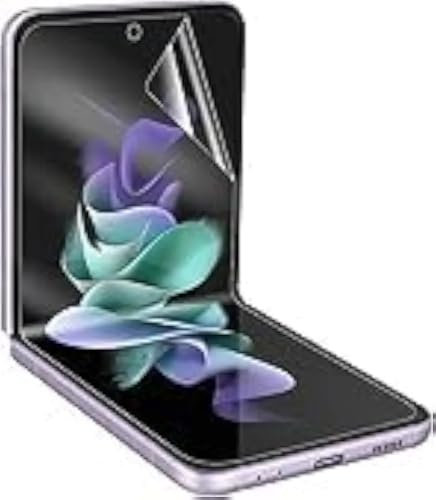 Screen Protector for Samsung Z Flip 6, Tempered Glass Film, Front Inside Protection, 2-Pack