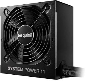 be quiet! System Power 11 650W Fuente de alimentación, ATX 3.1, Compatible con GPUs PCIe 5.1, Ventilador de 120 mm, un Potente riel de 12 V, tecnología DC-to-DC, eficiencia 80 Plus® Bronze