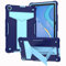 Kompatibel mit Huawei MatePad T10S/MatePad T10 25,7 cm (10,1 Zoll) Tablet Kinderhülle, robuste Schutzhülle, stoßfest, Hybrid-Schutz, Standfunktion, Marineblau + Blau