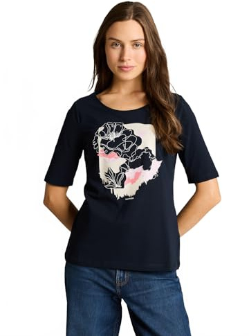 TOM TAILOR Damen 1050457 T-Shirt mit Print