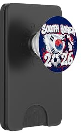 South Korea KOR 26 Fan Paint Splash Korean Flag Graffiti Art PopSockets PopWallet for MagSafe