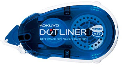 Kokuyo Tape Glue Glue Dot Liner Body Strength Adhesive Data -DM400-08