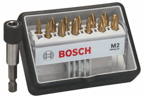 Bosch 2607002578 25 mm Max Grip Robust Line Screwdriver Bit Set