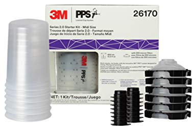 3M PPS PPS Series 2.0 26170 - Juego de Inicio, Paquete de 6, Midi