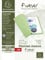 Exacompta 410020E Packung (mit 100 Aktendeckeln Forever, aus Recycling Karton 250 g, DIN A4, 21 x 29,7 cm) fuchsia
