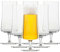 SCHOTT ZWIESEL Pilsglas Beer Basic 0,3 l (6er-Set), Biertulpe mit Moussierpunkt, spülmaschinenfeste Tritan-Kristallgläser, Made in Germany (Art.-Nr. 115273)