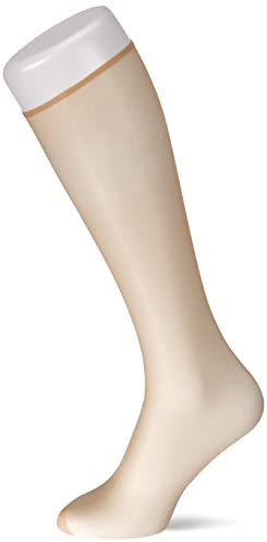 Dim MI-BAS SUBLIM VOILE BRILLANT BORD SANS COMPRESSION X2 Bas de contension Femme NA Beige (Capri) 36/41 (Taille fabricant: 35/41) 2lot de2