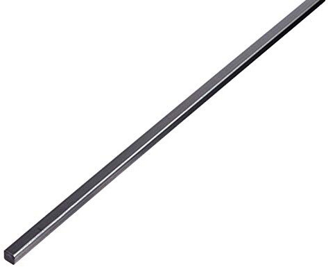 Alberts 432430 Vierkantstange | Stahl | 1000 x 12 x 12 mm
